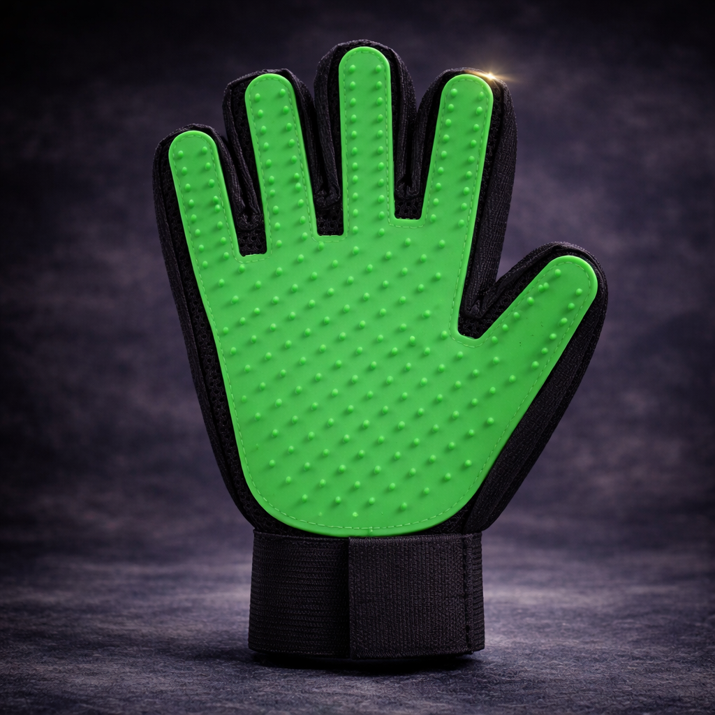 Silicone Pet Grooming Gloves Cats Hair Brush and Comb Gloves to Bathe Dogs Cleaning Hair Removal  for Dog Animal Use Supplies