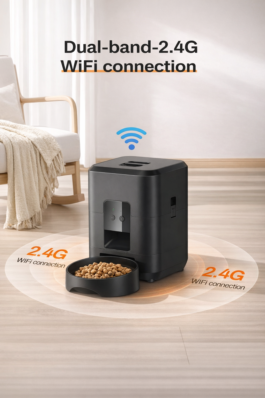 Smart Pet Feeder Automatic Cat Feeder Dog Slow Food Machine With Timed Quantitative Automatic Cat Food Dispenser Cat Dog Bowl
